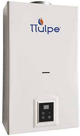 TTulpe Indoor B-10 P30 / 37/50 Öko-Propan-Durchlauferhitzer mit Batteriezündung ErP/NOx