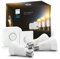 Philips Hue White Ambiance E27 3er Starter Set inkl. Smart Button 3x1100, dimmbar, warm- bis jühlweißes Licht, steuerbar via App, kompatibel mit Amazon Alexa (Echo, Echo Dot)