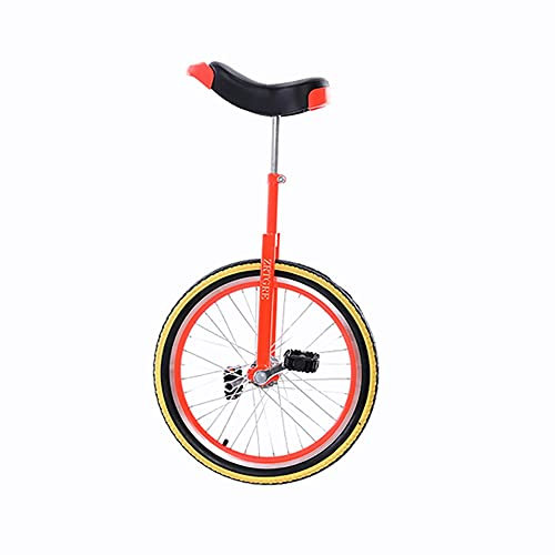 Einrad für erwachsene Kinder, sicheres und stabiles Rad-Einrad, mit verstellbarem Sitz, Trainer-Einrad für Erwachsene, Anti-Rutsch- und Drop-Reifen-Balance-Radfahren, geeignet für Einräder für K