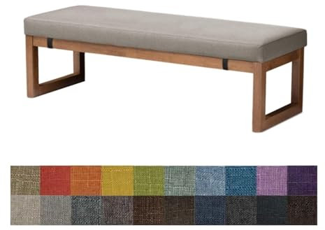 Sitzkissen für Bank,rutschfeste Bankkissen Sitzbankkissen Bankauflage Geeignet für Fensterbank Oder Gartenbank Schaukel im Freien Bänke Polster, Sofakissen,Terrasse Möbelkissen(4R,160x40 x3cm)
