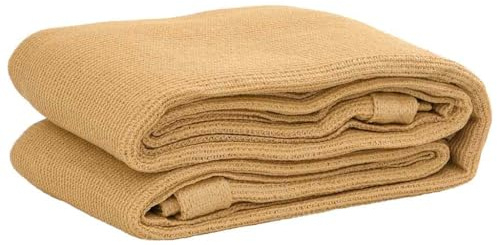 vidaXL Tappeto da Tenda Sabbia 250x300 cm HDPE