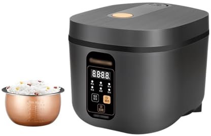 WANGHAI-666 Ollas arroceras Olla arrocera Inteligente for el hogar, Multifuncional, pequeña Sopa de gachas, arroz, Cocina al Vapor Máquina para Hacer arroz(3L)