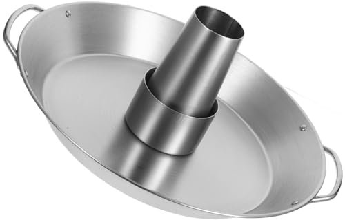 OFFSCH Rejilla de Acero Inoxidable para Asar Pollos Soporte para Pollos Rejilla de Alambre Bandeja para Asar Fácil de Usar para Barbacoa