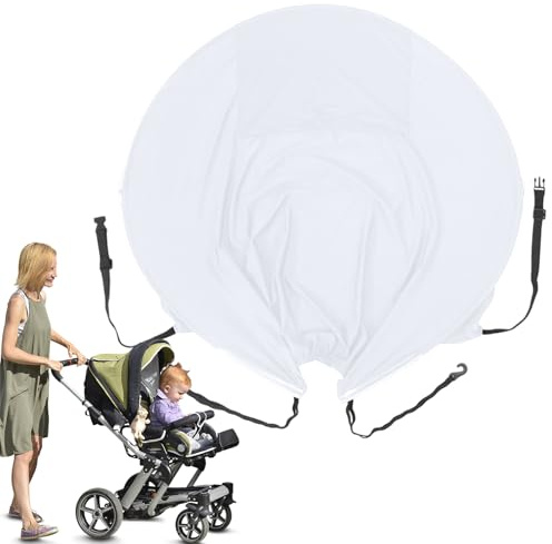 Coprisole Per Passeggino - Parasole per Passeggino con Blocco UV | Compatta per Passeggiate, Picnic, Shopping e Uso Quotidiano