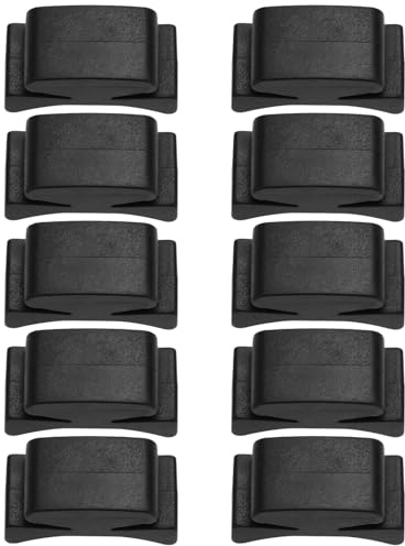 ECSiNG 10 st gummigarr Headstock plektrumhållare 25 x 12 mm för gitarr bas ukulele