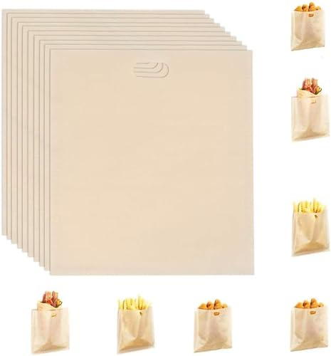 Lot de 12 sacs à toast réutilisables