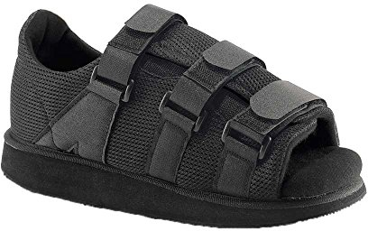 Bort Verbandschuh offene Form Verband Schuh rutschfeste Laufsohle atmungsaktiv, 38-39