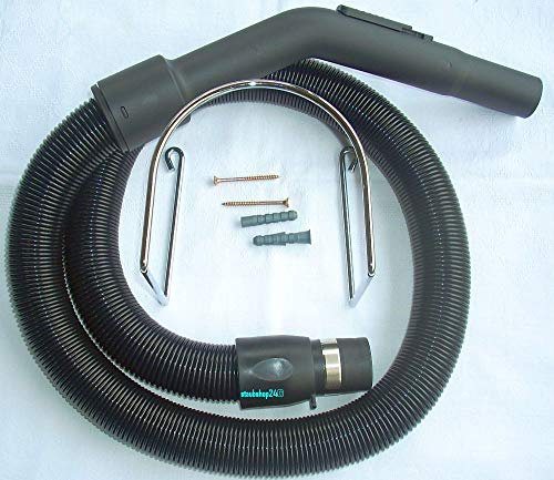 ZENTRALSTAUBSAUGER SCHLAUCH STRETCH-SCHLAUCH 1,0-6,0m mit SCHLAUCHHALTER