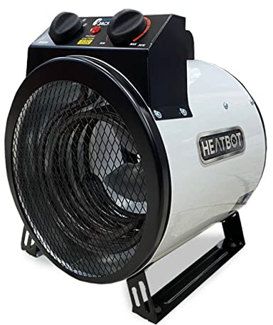 Autojack 3KW Electric Fan Heater Industrial Portable Workshop Garage Shed
