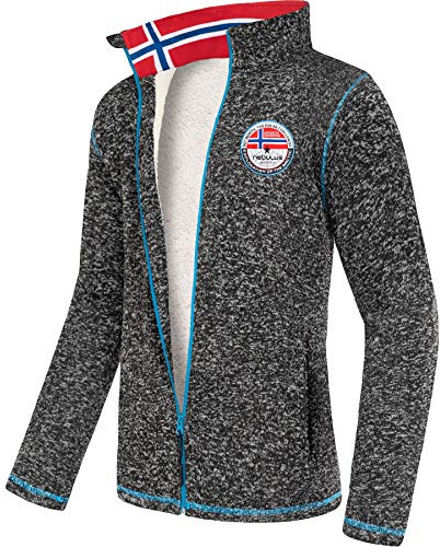 Nebulus Fleecejacke mit Kunstfell FALLOU Herren
