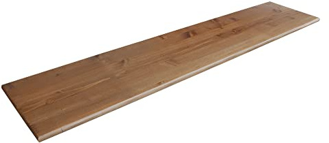 MODULARREDO | MERCURIO Vägghylla, trähylla, trähyllor, vägghylla, 116 x 24 x 2.4 cm, Valnöt - Tillverkad i Italien