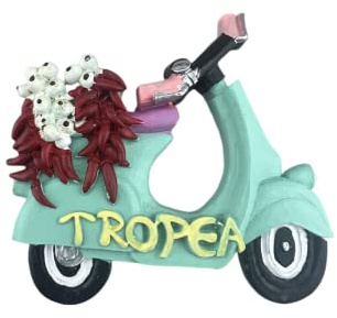 Tropea Kalabrien Italien Kühlschrankmagnet Reise Souvenir Kühlschrank Dekoration 3D Magnetaufkleber handbemalt Bastelkollektion
