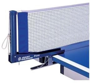 smj sport Ping Pong Net SMJ with Clip Giant Dragon P250 Red, Vuxna Unisex, Multifärg (Multicolor), En storlek