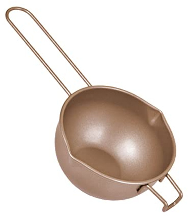 PRETYZOOM 1pc Carbon Steel Chocolate Melting Pot for Treats Butter Cheese Heating Bowl Kitchen Tool for Home Baking Double Boiler Design