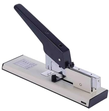 Tacker Büro Hefter Heftgerät Kann 200 Seiten Binden Multifunktion Bequemer Griff Sparen Sie Aufwand Büronutzung Student Rutschfest (black,285x80x253mm)