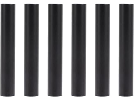 Replacement Flanging Sleeve Chandelier Socket Covers Lamp Base Sleeve 3.94X0.63 Inch Lighting Accessories for Home Decoration Pack of 6
