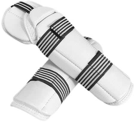 Taekwondo armbågsskyddsutrustning | underarms- och armbågsskydd för kampsport | PU Sports sportarmbågsskydd för skydd, ventilerande armskydd för fri strid, boxning och tae