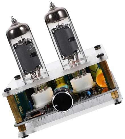 Homoyoyo Preamplificatore Valvole Per Giradischi Preamplificatore Phono Stereo Ad Alta Fedeltà Compatibile Sistemi Audio Fai Da Te e Hi-fi Per Miglioramento Sonoro