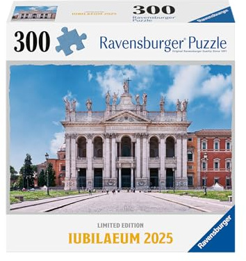 Ravensburger Puzzle 300 Teile, Basilika San Giovanni in Laterano, Erwachsenenpuzzle, 300 Teile Ravensburger, Limited Edition, 39 x 27 cm