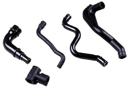 Kit De 6 Mangueras De Ventilación Del Cárter Del Motor De Coche Para MK4 1.8T AWW 06A103221AH 06A103213AF 06A 103 213 F 035 103 245 G 06A 103 221 AF aire Manguito Intercooler