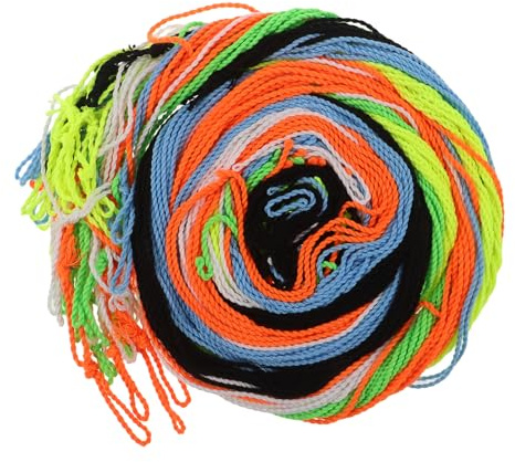 POPETPOP 60 Stück Pack Yo Yo Schnüre Nylon 10 Strang 105cm für Anfänger und Profis Ersatzsaiten für Wettkämpfe und Bastelspiele