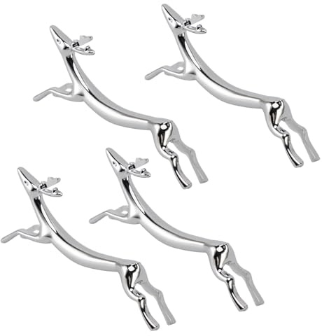 Support de Baguettes en Alliage de Zinc Galvanis 4 Pi ces avec Base Antid rapante Stable pour Cuill re Fourchette et Couteau Id al pour Table Manger et Restauration