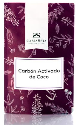 Camassia Carbón vegetal activado de coco | Ingredientes varios | 100% natural de coco | 1kg