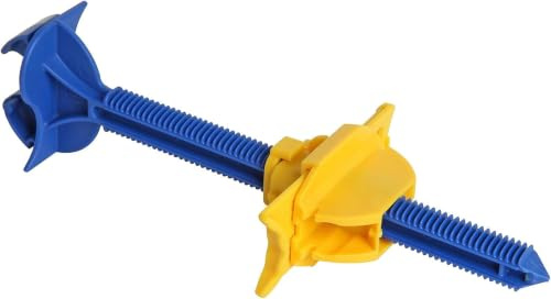 SEMIN - Appui Intermédiaire Sécable 180 mm - Fixation Réglable pour Doublage des Murs sur Ossature Métallique F45/F47 - Sans Pont Thermique - Contre-Cloison et Isolation - Boîte de 50