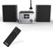 XORO HMT 500 PRO - Mikro Stereoanlage (Internet-/DAB+/UKW-Radio, CD Player, Bluetooth, USB Mediaplayer, 2.4 Farbdisplay, Fernbedienung, 2 x 10W Lautsprecher