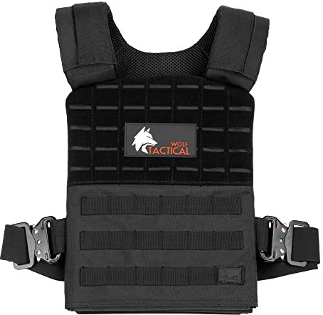WOLF TACTICAL Quick-Release Weighted Vest for Men Workout Vest, Strength Training Weight Vests Weighted Vest Men