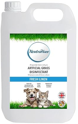 Fresh Linen - NeutraHaze Professional Artificial Grass Cleaner - The Science Of Odour Control (5 Litre)