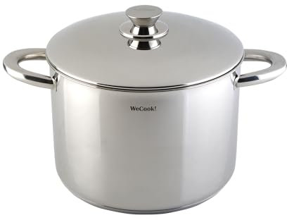 OLLA con tapa de acero INOX 22cm. WECOOK! PRO