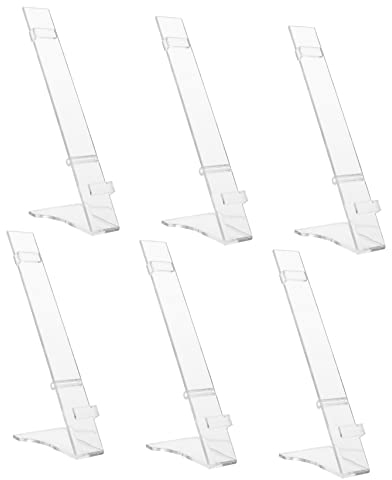 Yardenfun 6stücke Uhrenständer Transparente Acryl-uhrenhalter Für Sicheren Und Stilvollen Uhrenaufbewahrung Stabiler Uhrenaufsteller Für Männer Und Frauen Für Präsentation Und Schutz