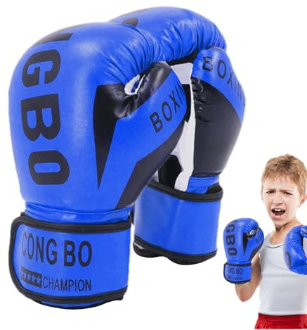Kids Boxing Gloves, Childrens Boxing Gloves, Soft Punching Gloves, Fight Gloves, Kids Boxing Training Gloves for Boys and Girls Age 6 to 12 Years Old