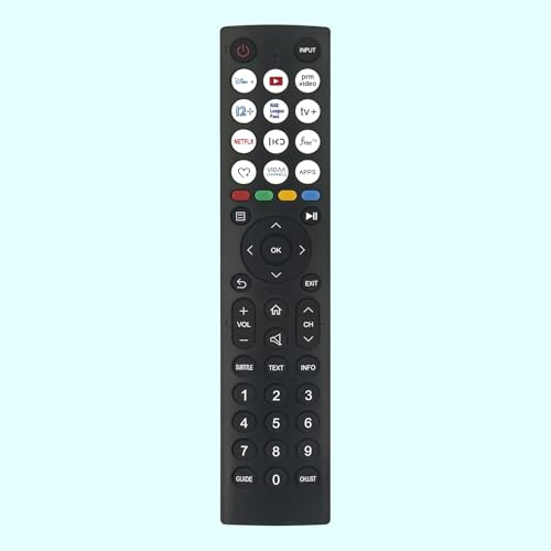 Ersättning röstfjärrkontroll EN2AD36H, passar för Hisense QLED Smart TV 32A5NQ 40A5NQ