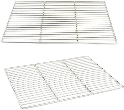 Grillrost 42,5 x 36 cm aus Edelstahl rostfrei und elektropoliert