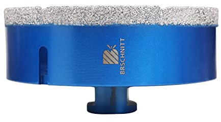 Diamant Fliesenbohrer 125mm - M14 Diamantbohrer Lochsäge für Fliesen Porzellan Keramik Marmor Granit Bohrungen