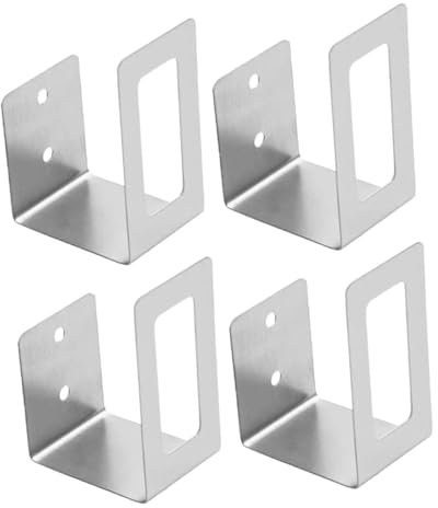 LIFKOME 4stücke Topfdeckelhalter Aus Edelstahl Multifunktionaler Küchenorganizer Rack Für Topfdeckel Langlebig Und Rostfrei Zur Aufbewahrung Und Trocknung