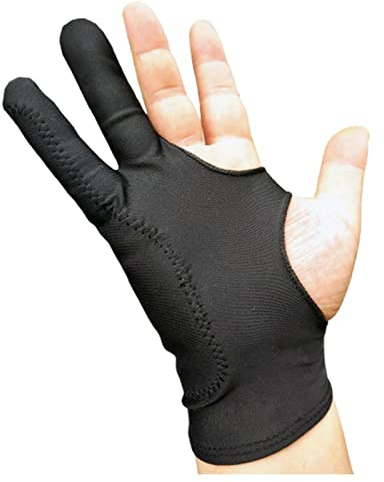 Lot de 10 gants de dessin numérique – Gants anti-toucher, gants d'artistes | Gants de dessin à élasticité lisse à deux doigts, gants de dessin pour crayon, croquis, peinture, main droite et gauche