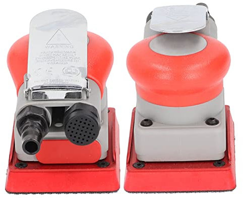 Air Random Orbital Sander, Heavy Duty Palm Air Powered Sander, Push Type Pneumatic Palm Tool, Pneumatic Sander, Palm Air Sander Tool for Auto Body Work Woodworking