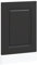 vidaXL Panel para lavavajillas Kalmar Negra 45x1,5x67 cm, Panel Frontal de lavavajillas, Panel, Panel de Puerta Frontal de lavavajillas