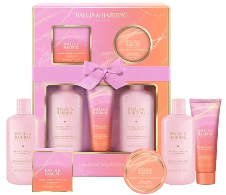 Baylis & Harding Jojoba, Vanilla & Almond Perfect Pamper Gift Set - Vegan Friendly