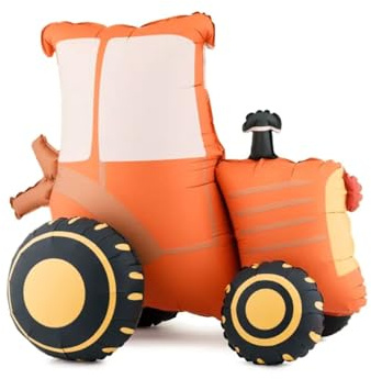 Globo de aluminio Tractor | 72 x 63,5 cm (para llenar con aire)