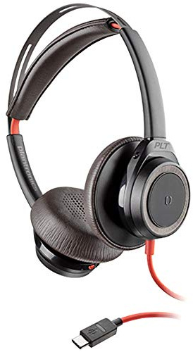 Plantronics Headset Blackwire C7225 binaural/Stereo USB-C ANC, Schwarz