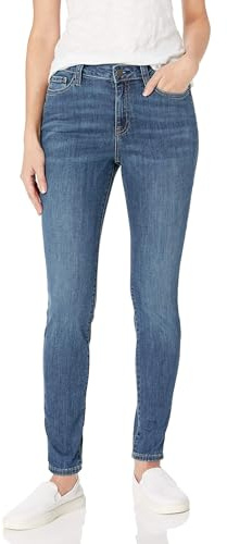 Amazon Essentials kvinnors skinny jeans, medium tvätt, 14 kort