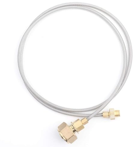 Adapter für Gasflaschen für Außenöfen – LPG-Flaschenadapter für Camping, Grill und Heizgerät – Universal-Gasflaschenanschluss für 2 kg, 5 kg, 11 kg Flaschen – robust & leckagefrei