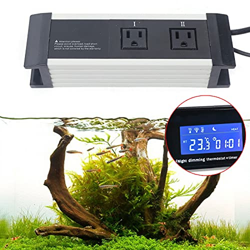 kangten Temperatur Regler Reptil Digitale Thermostat 220 V Digitaler Thermostat Feuchtigkeit Regler Thermostat für Amphibien Temperatur Controller für Reptilien Zuchtbox Aquarium Inkubator