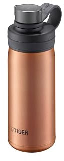 Tiger Flask for Carbonated Drinks, 500 ml, Vacuum Insulated with Safety Valve, Ultra Light Stainless Steel, Certified Antibacterial Lid, MTA-T050 (Copper Color)