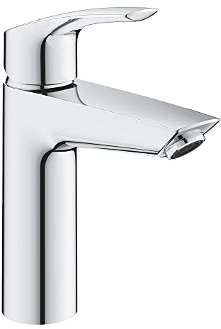 GROHE Einhand-WTbatterie EUROSMART MSize Verbrühsch. PO Ablg chrom