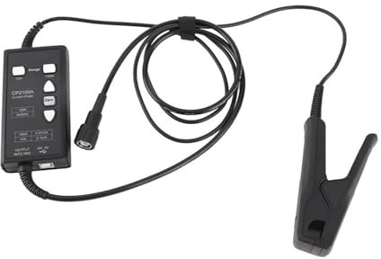 Interface BNC Standard, Sonde de Courant DC-AC, 10 A/100 A, Alimentation USB, Conception Divisée, Réglage Automatique du Zéro, Fonction de Démagnétisation, Entraînement Moteur,